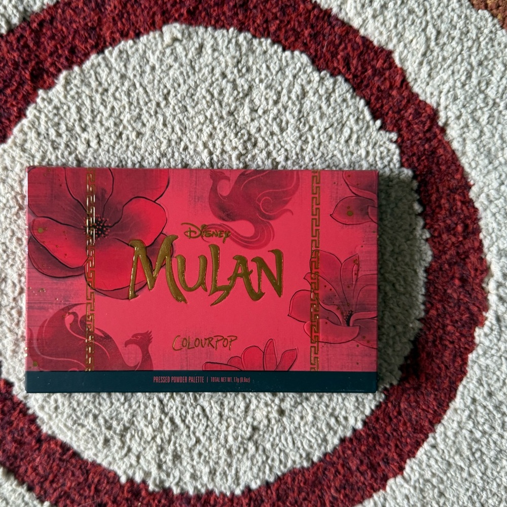 Colourpop x Disney’s Mulan Eyeshadow Palette